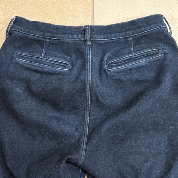 J. Crew Navy Denim Trouser Jeans - 30” Waist - Picture 5 of 5